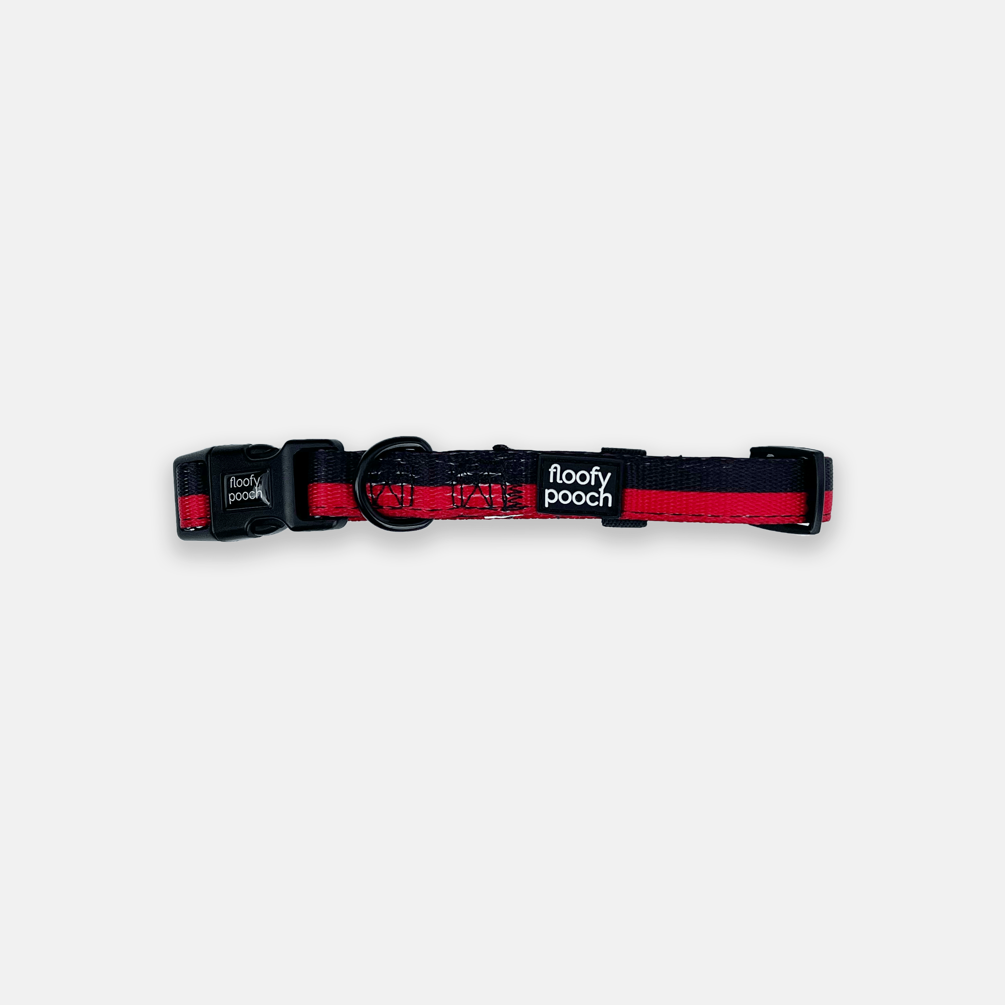 Dark red dog sales collar